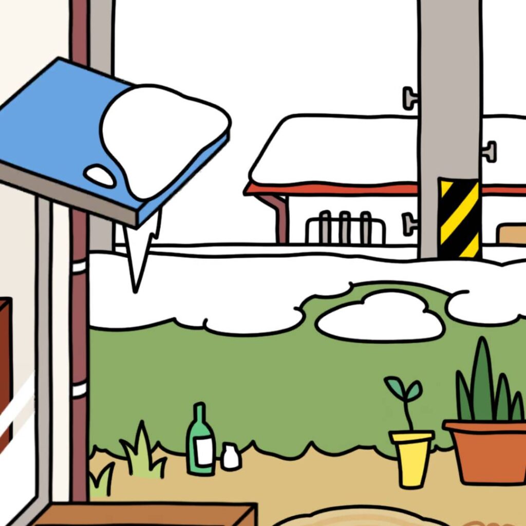 いつもの１　雪ver.